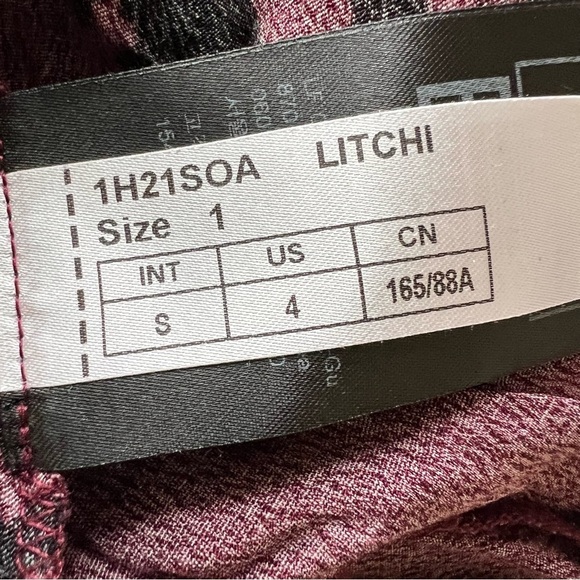 Ba&sh Soa floral patterned v-neck midi dress 17641 - Picture 13 of 15